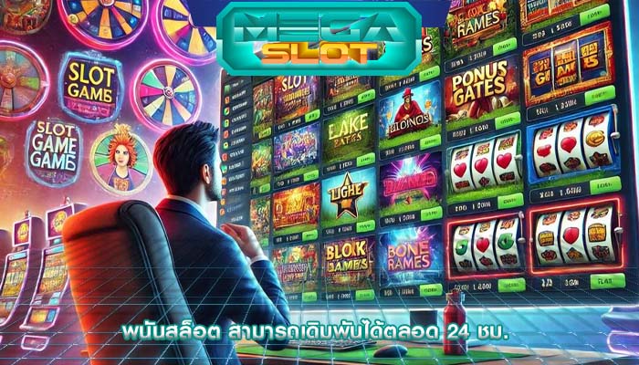 พนันสล็อต สามารถเดิมพันได้ตลอด 24 ชม.