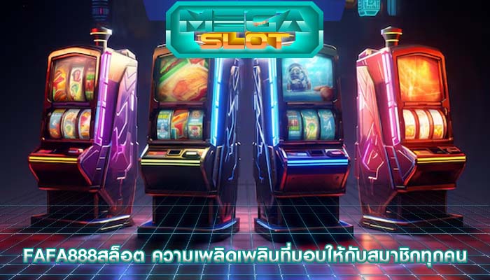 fafa888สล็อต ความเพลิดเพลินที่มอบให้กับสมาชิกทุกคน